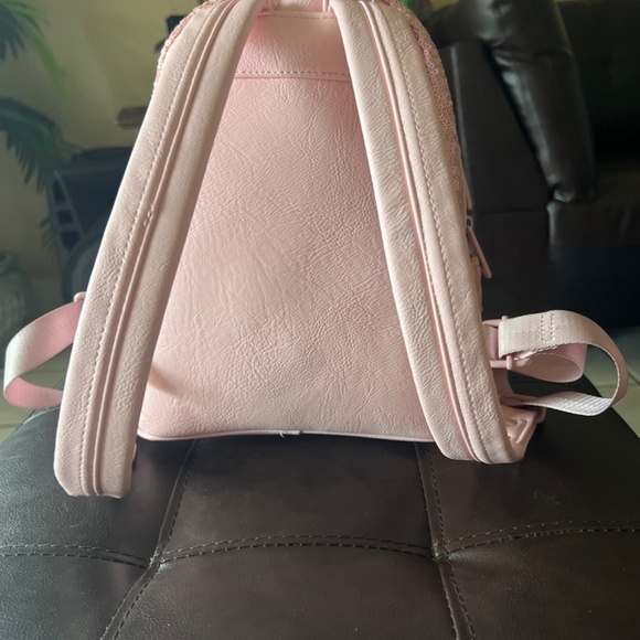 Pink sequence loungefly bag main image 3